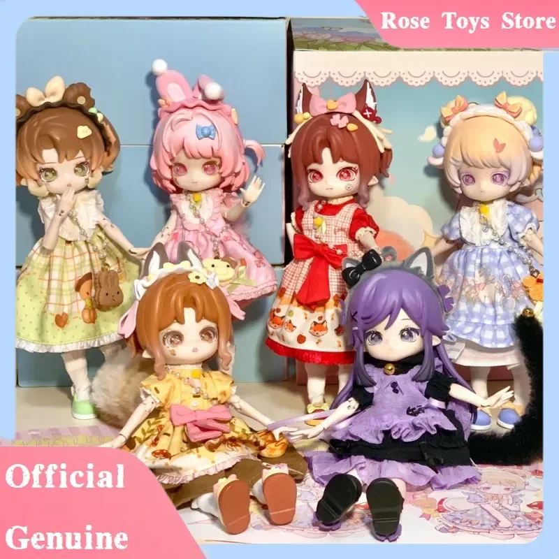 

Genuine Minty Fantasy Forest Series Bjd Blind Box Lovely Articulated Action Figure Minty Bjd Mystery Box Cute Model Doll As Gift