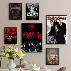 Bring Me The H-Horizon Anime Posters Sticky HD Quality Wall Art Retro Posters for Home Kawaii Room Decor