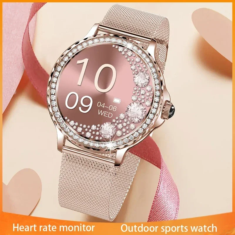 Xiaomi Smart Watch for Women Heart Rate Monitor Answer Call Blood Pressure Bracelet Fitness Ladies Smartwatch for Android IOS