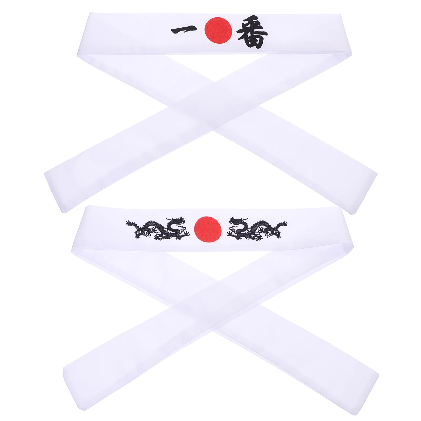 

Bushido Japanese Headband Dragon Headband Men Samurai Karate Bandana Headdress Sports Exercise Cooking Kitchen Supply