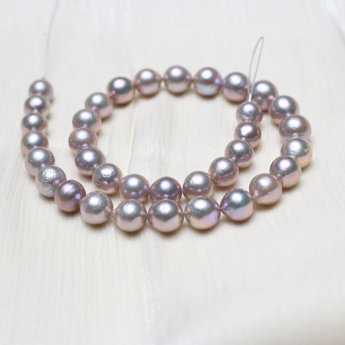 

AAAA Natural Freshwater Pearl Beads 10-12mm Round Pearl Loose Beads for Jewelry Making DIY Necklace Earrings Bracelet