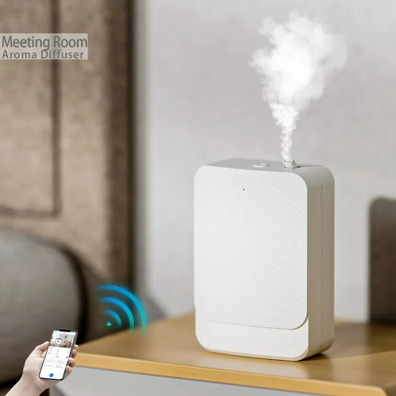 

High Quality Wall-mounted Home Aroma Diffuser C ustom Battery with Wireless-Bluetooth-APP Control Fragrance Oil Aroma Diffuser