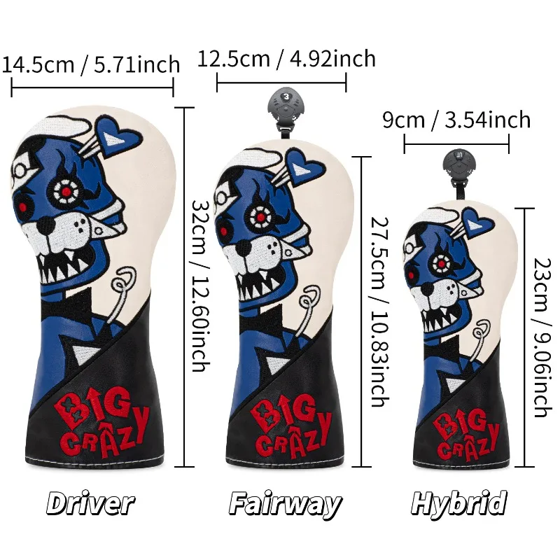 ปลอกคลุมกอล์ฟที่น่าสนใจ อุปกรณ์เสริมสำหรับกอล์ฟ วัสดุป้องกันฝุ่นและทนทาน ให้การปกป้องที่ดีที่สุด