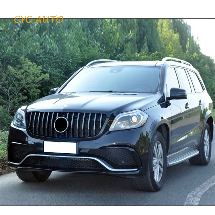 GL to S car bodykit Upgrade body kit Not change headlights style For Mercedes Benz  CLASS X166 350 400 450 500