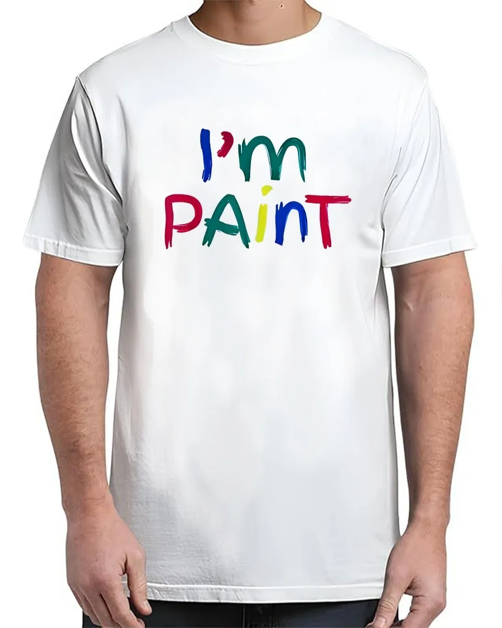 I Heart Love To Finger Paint I'm Paint Cute Couple Funny Adult S-4XL T-Shirt