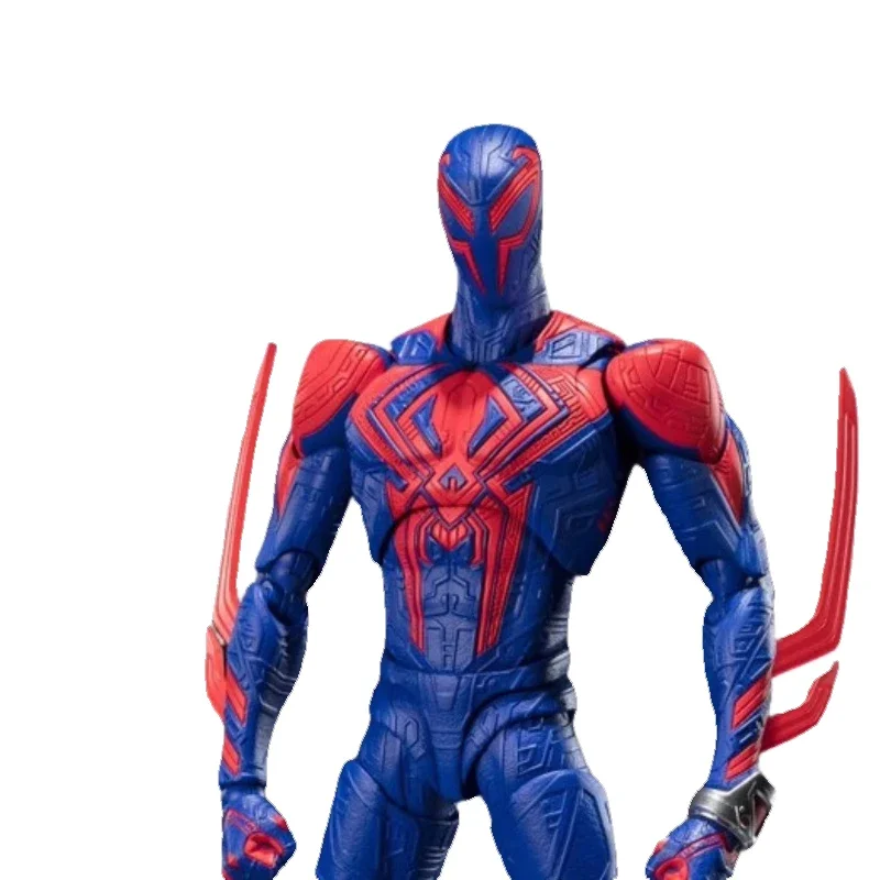 Shf Anime Spider-man 2099 Figuarts Action Figures Miles Spider Figurine Spiderman Figure Pvc Model Doll Collectible Toys Gift Ko