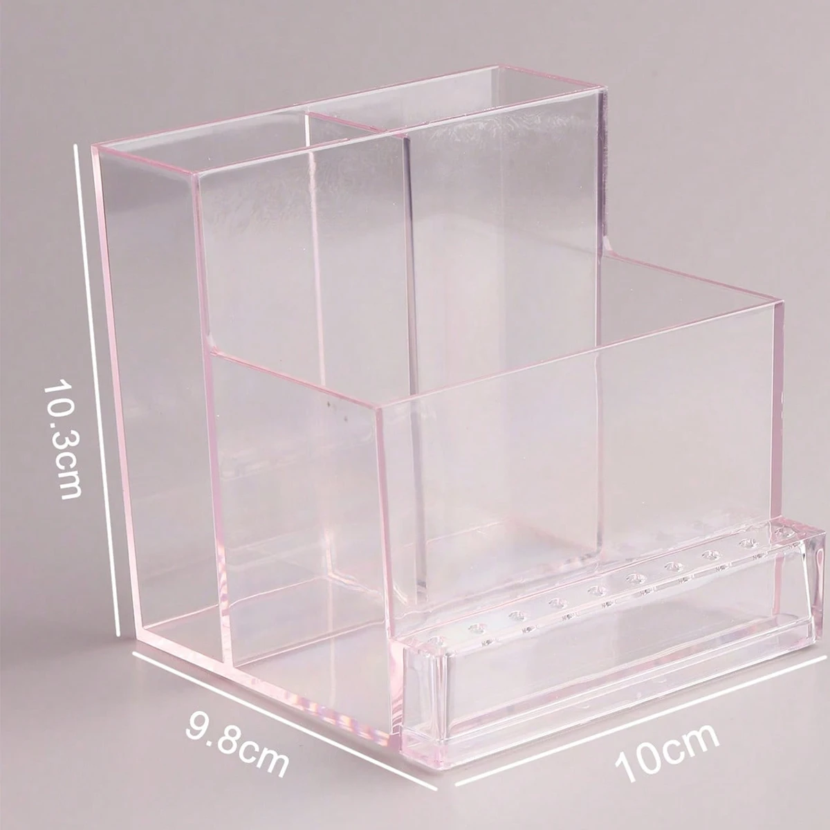 A Compact Holder And Organizer for Mini Nail Drill Bits, for Nail Polishing Tools, Featuring a Storage Box And Display Rack