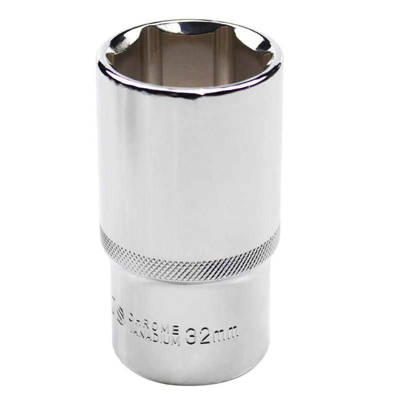 

Chrome vanadium steel hexagonal sleeve head 8-32mm ratchet wrench sleeve auto repair tool