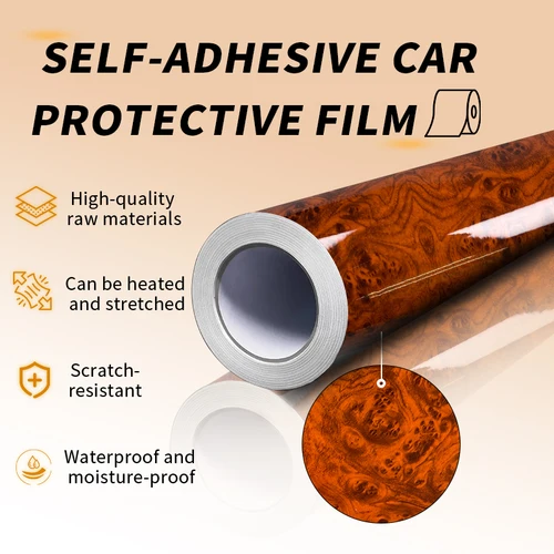 Imagen 2 del producto Pegatina automotriz, pegatinas de ajuste de coche, película de envoltura de vinilo, calcomanías para accesorios exteriores de vehículos, piezas de automóviles