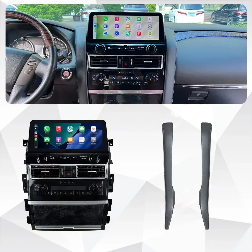 12.3‘For Nissan Armada Y62 Patrol 2010-2019 Android 13 Car Radio CarPlay GPS Navigation Bluetooth 4G Multimedia Player Head Unit
