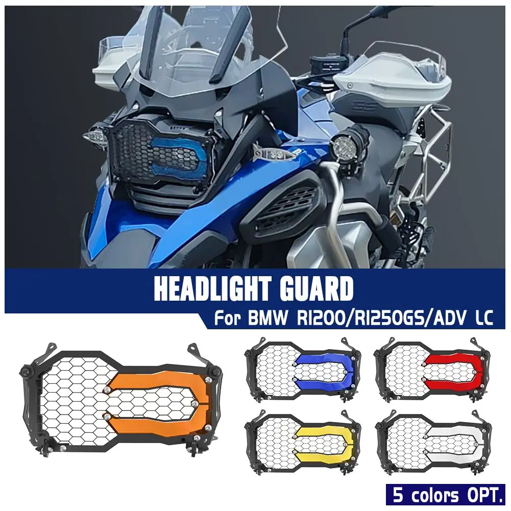 

Motorcycle Headlight Grille Guard Protector Cover For BMW R1200GS R 1200 GS LC ADV R1250GS 2014-2022 2020 R 1250 GS Adventure