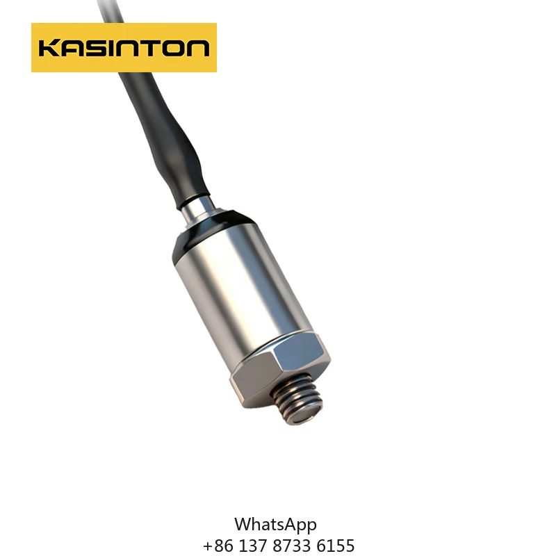 KASINTON JSDED5000KT Factory Direct IEPE High Frequency Response Long-Distance Industrial Acceleration Transducer