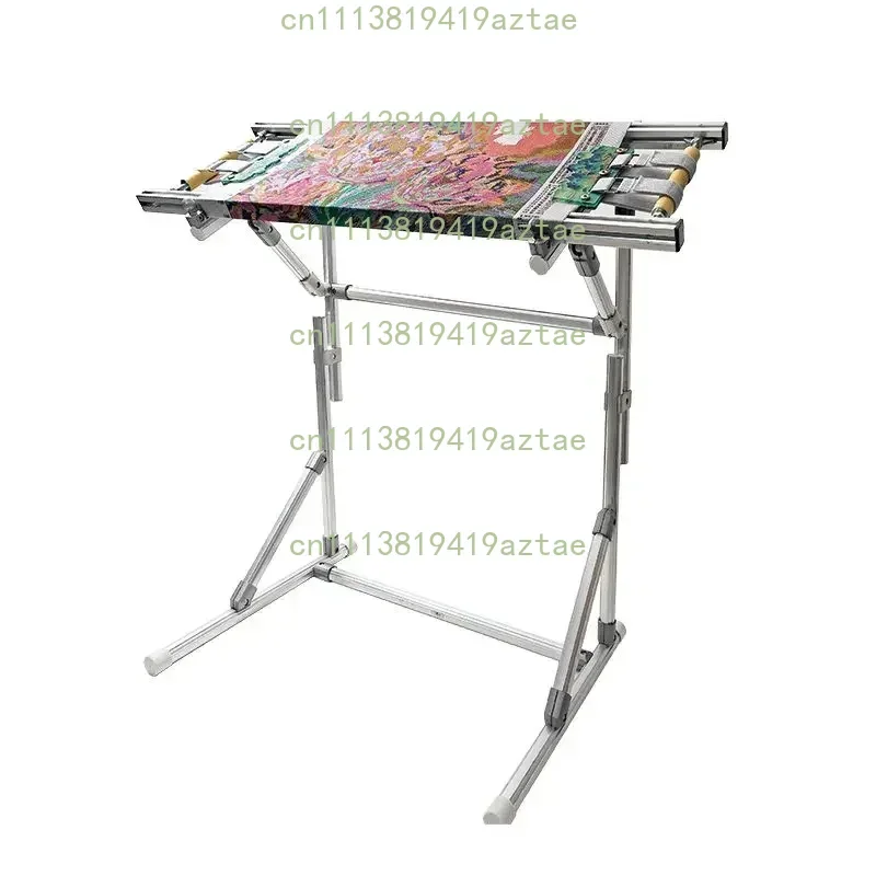 Aluminum Alloy Telescopic Floor Embroidery Frame Reinforced High Bearing Embroidery Tension Stand