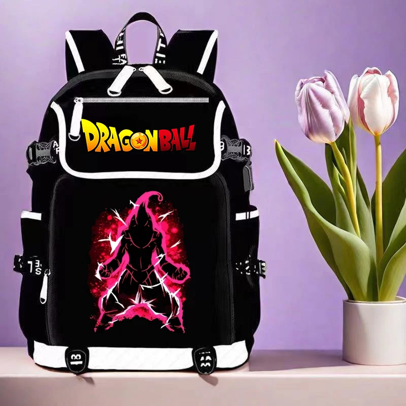Dragon ball mochila absorvente de umidade respirável estudante mochila grande capacidade multi zona mochila presente aniversário das crianças