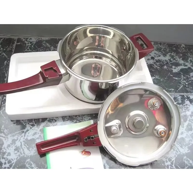 Cookware Set Kitchenware Industrial Pressure Cooker Pressure Cooker Multi-Safety Space Black 22cm Pressure Cooker