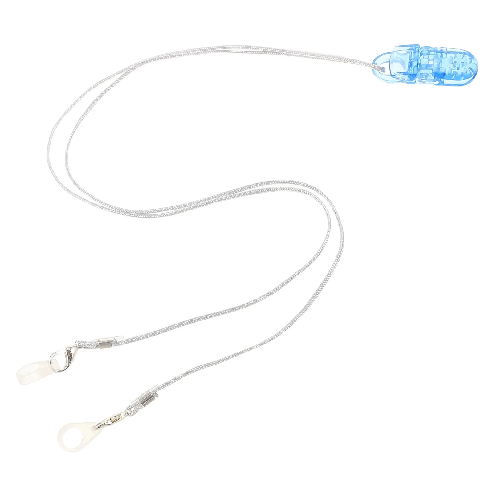 Hearing Aid Anti-Lost Rope for Seniors Lightweight ABS Nylon Bte Strap Secure Retention Anti-Drop Clip Stable Fit Daily Travel view 3