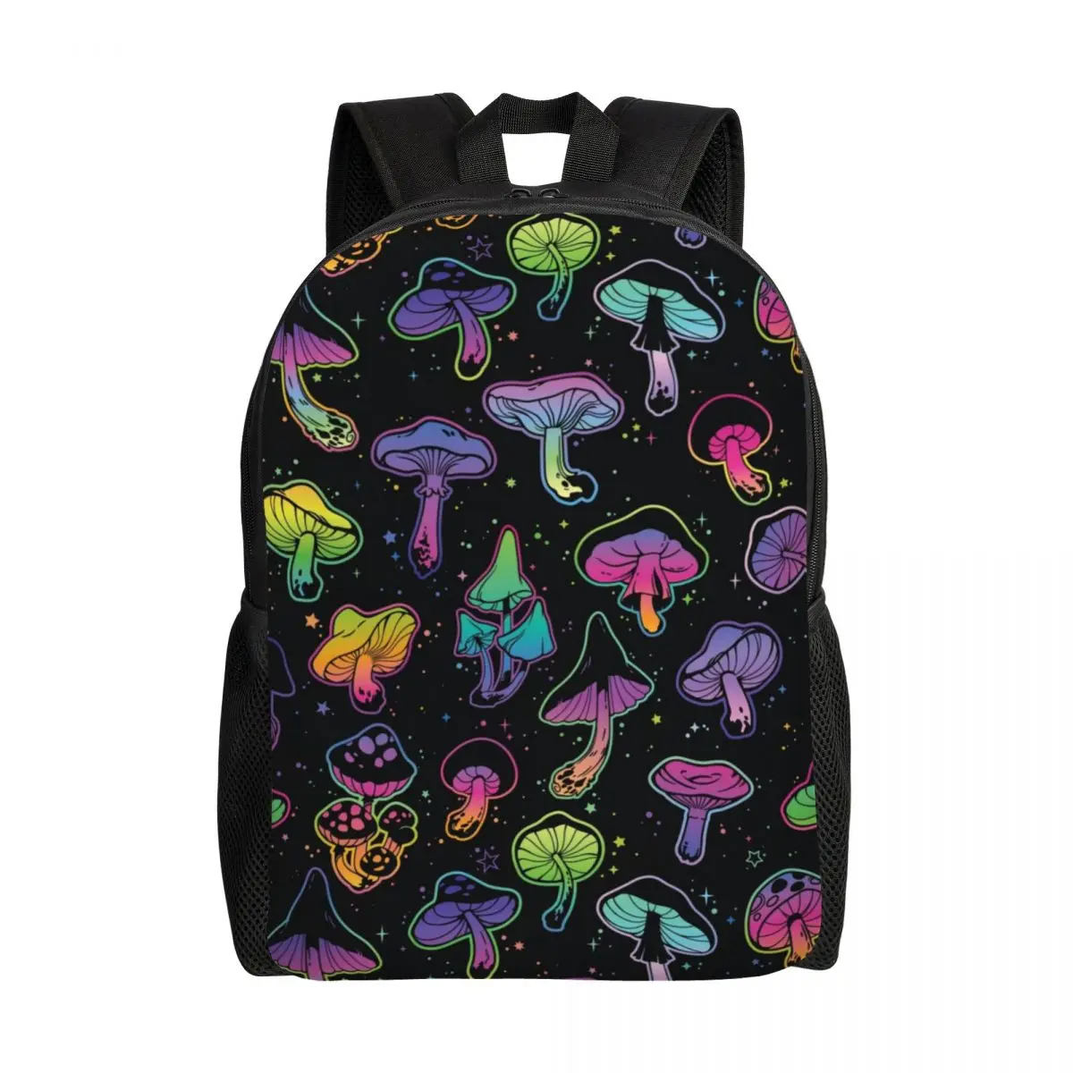 

Psychedelic Magic Mushrooms Backpacks for Boys Girls School College Travel Bags Men Women Bookbag Fits 15 Inch Laptop