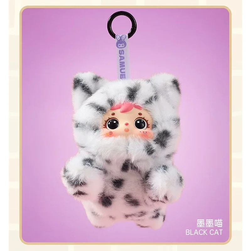 

Слепая коробка-сюрприз с милыми кошками: изысканные мини-фигурки животных, декоративная подвеска-подвеска для сумки и рождественский подарок