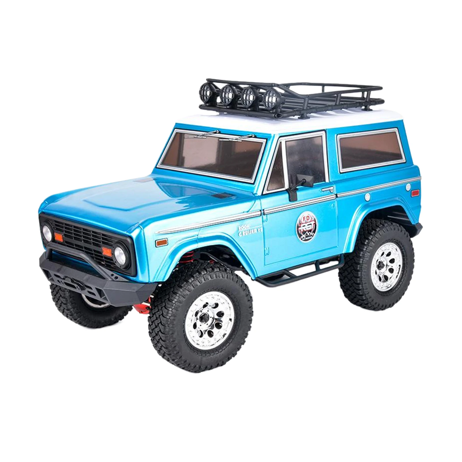 1/10 RGT 4WD Simulation escalade voiture RC professionnel RC tout-terrain Rock Cruiser 136100V3-FD 4x4 véhicule électrique RC jouets Orange