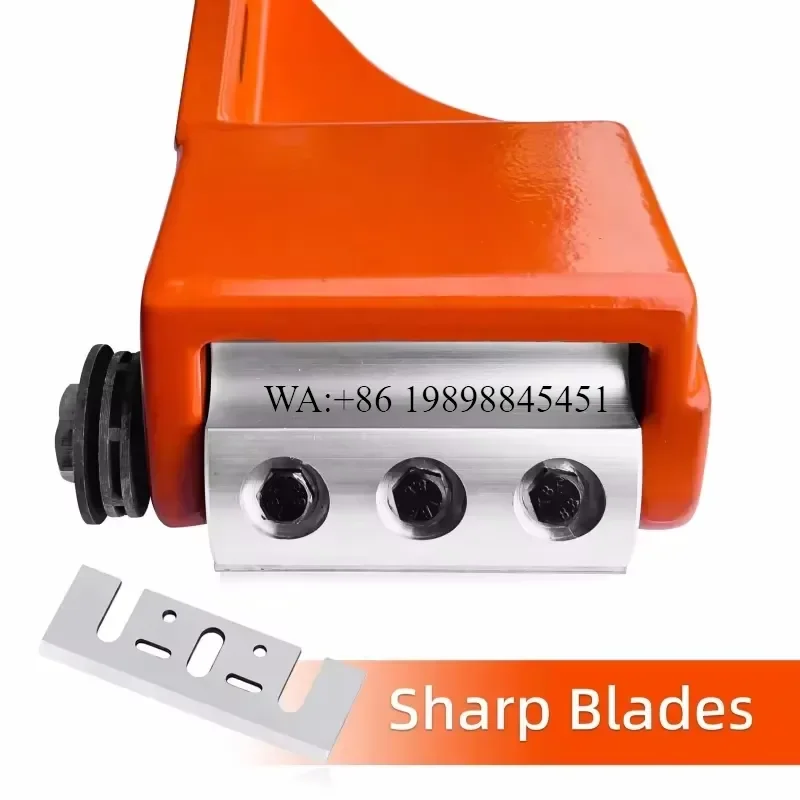 WMWMNU for Chainsaw Log Wizard Notcher Tree Bark Peeling 220V 3.5W 90% Peeling Rate Easy to Operate Wood Tool