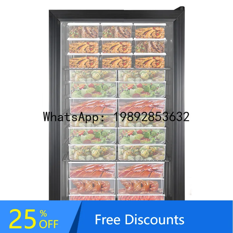 CZ Food Sample Refrigeration Cabinet Fresh-Keeping Cabinet for Canteen Office Small Refrigerator Hotel Room