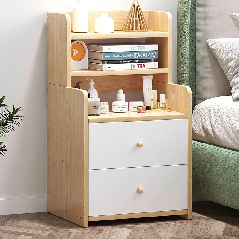 for Nordic Bedside Table Small Locker Simple Modern Heightened Economical Narrow Cabinet for Bedroom