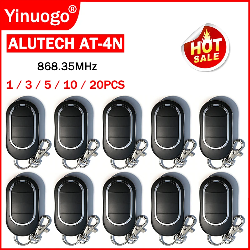 

ALUTECH AT-4N 868МГц Пульт дистанционного управления для гаражных ворот 868.350МГц, для ALUTECH AT-4N-868, ручной передатчик для ворот AT4N
