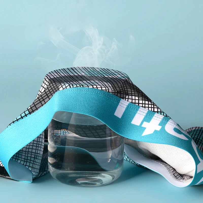 Трусы-боксеры Xiaomi мужские из вискозы, удобные дышащие быстросохнущие модные тонкие шорты с принтом, нижнее белье, 4 шт.