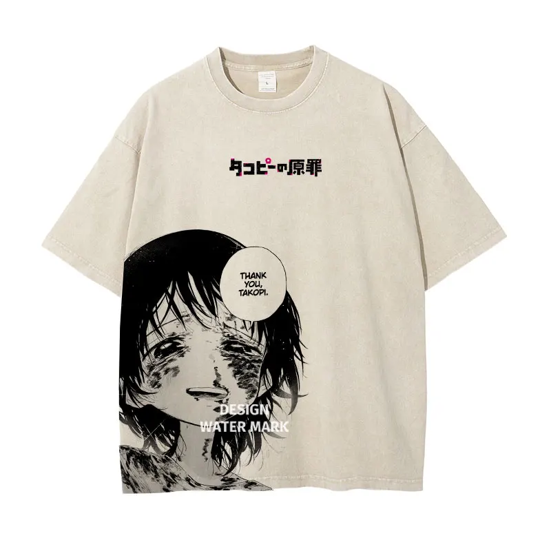 Takopis original sin t camisa takopii kuze shizuka anime vintage