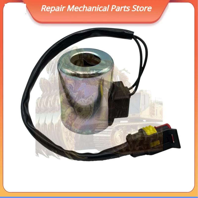 

Электрические детали катушки электромагнитного клапана 12 В для экскаватора Xcmg, сделано в Китае