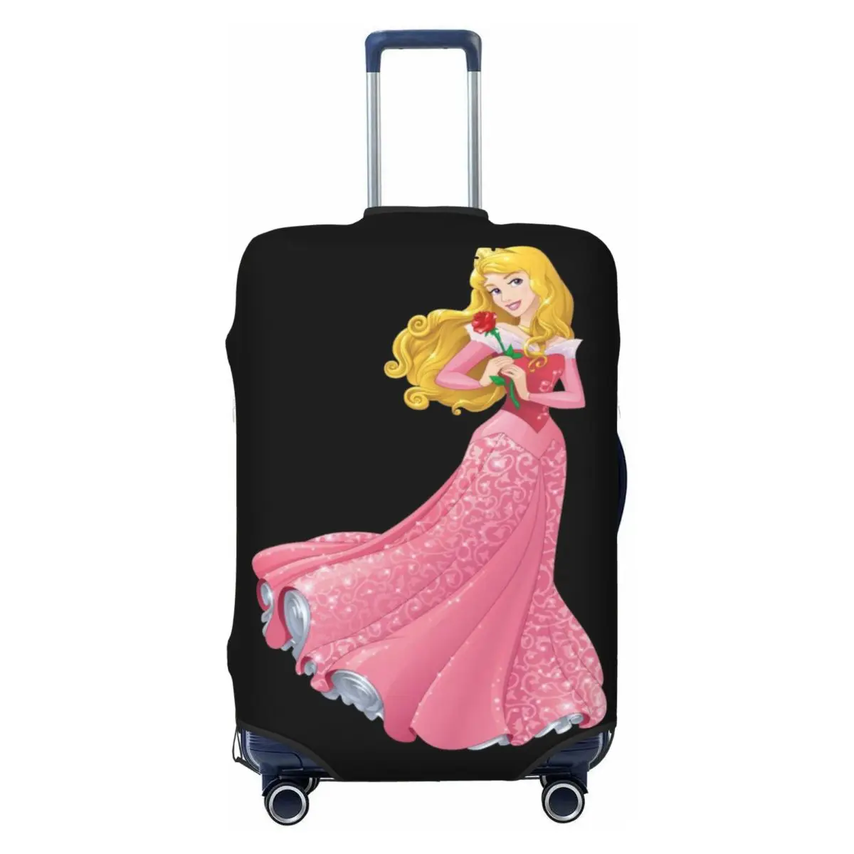 

Custom M-Maleficent Princess Aurora Luggage Cover Elastic Travel Suitcase Protective Covers Suit For 18-32 inch