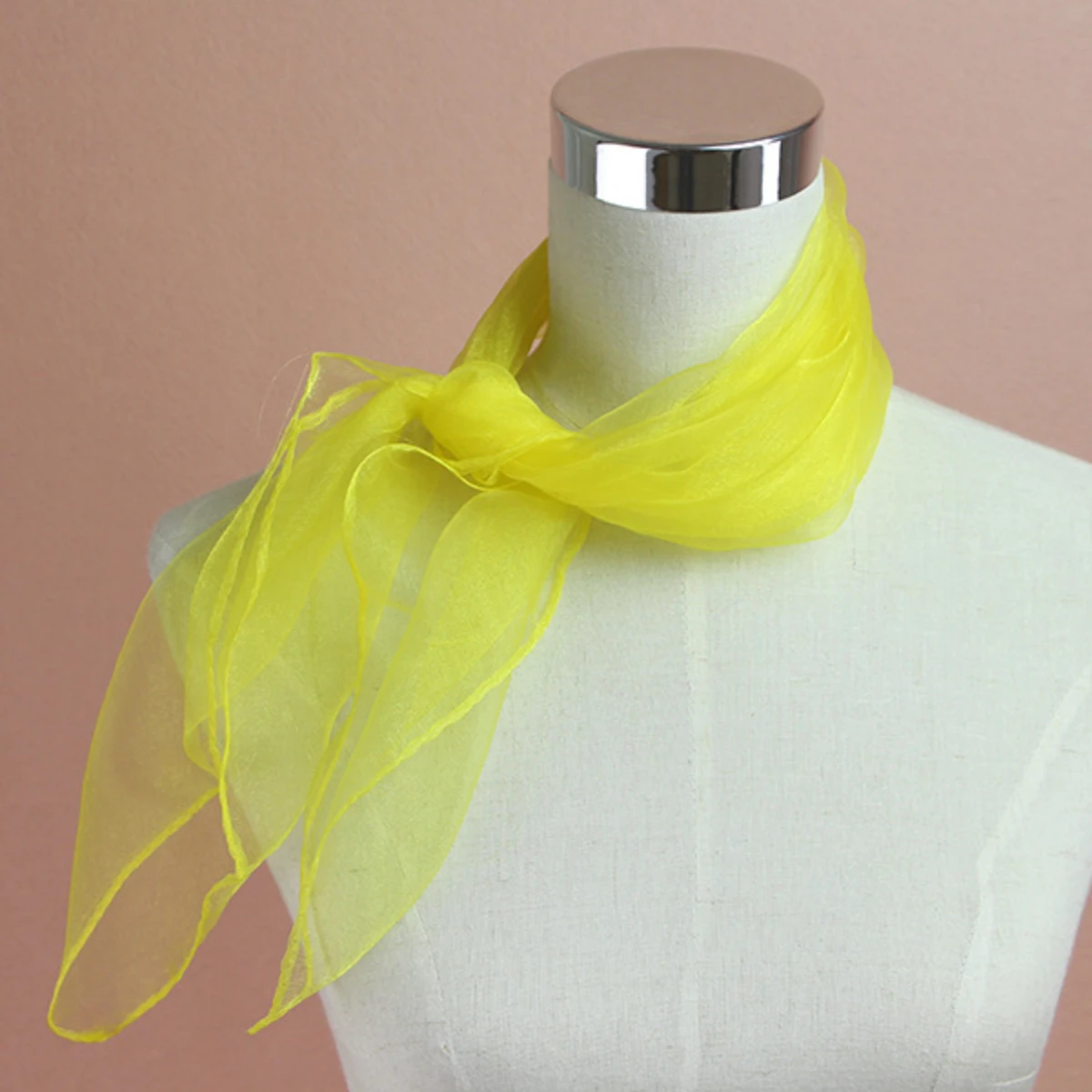 1 pañuelo de organza transparente de 60x60cm en colores pastel para niñas y mujeres, ideal para danza y espectáculos, pañuelo cuadrado para el cuello.