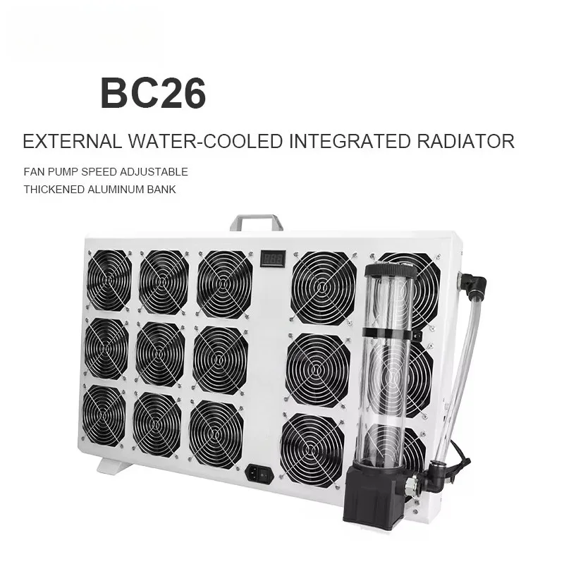 One Drag Two Water Cooling Radiator BC26 Industrial Grade High Load Liquid Cooling Module For Server Equipment Cooling