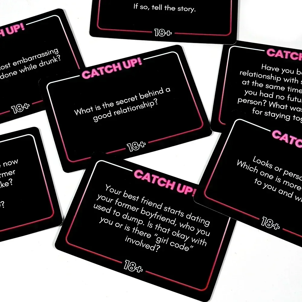 Catch Up๏ผGIRLS nighe Card Game Board games