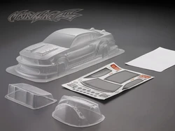 1/10 1:10  GT350  RC PC body shell 200mm width Transparent clean no painted drift body shell RC hsp hpi trax Tamiya