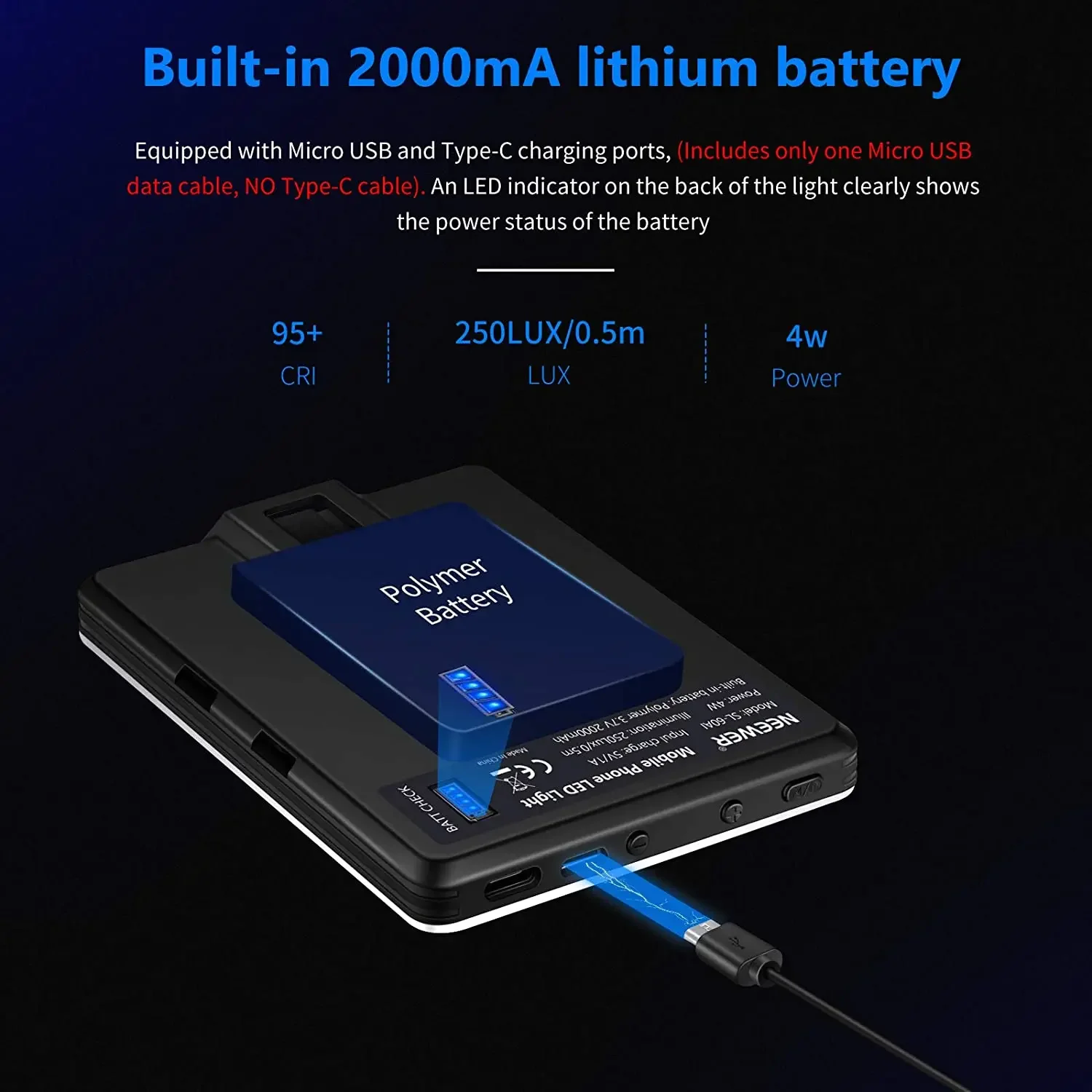 

НОВЫЙ комплект светодиодной панели для видеоконференций Neewer с зажимом и держателем для телефона для IPhone/планшета/ноутбука с 3 режимами освещения