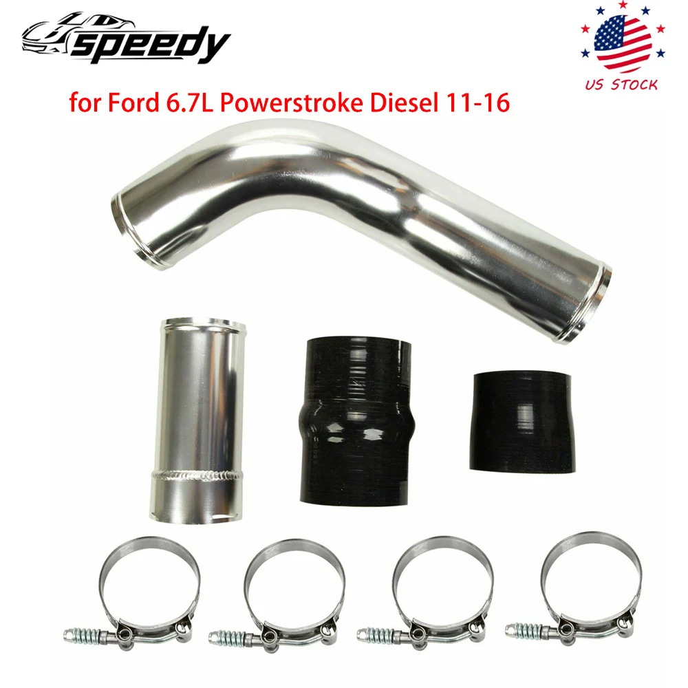 

1 комплект, модернизация трубы интеркулера с горячей стороны + багажник для Ford 6.7L Powerstroke Diesel 2011-2016