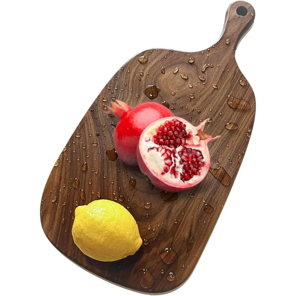 

Small Walnut Cutting Board, Single Piece of Wood, Small Board, Charcuterie Board, Chopping Board, Wood Cutting Board.