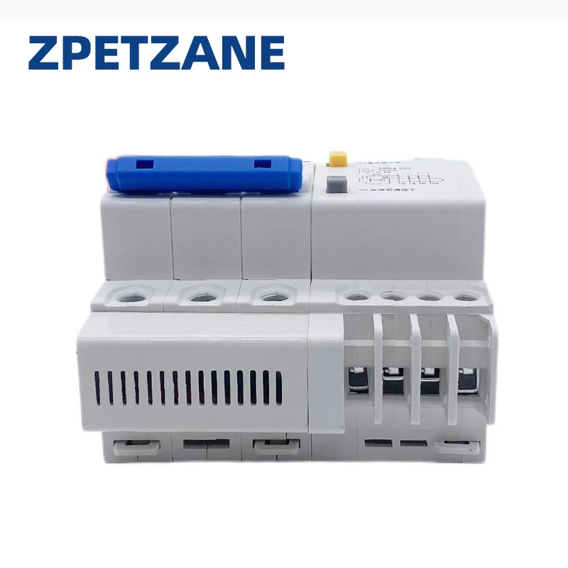 DZ47LE-63 3P+N 400V Mini Leakage Protect Circuit Breaker Household Electric Manual Air Switch MCB