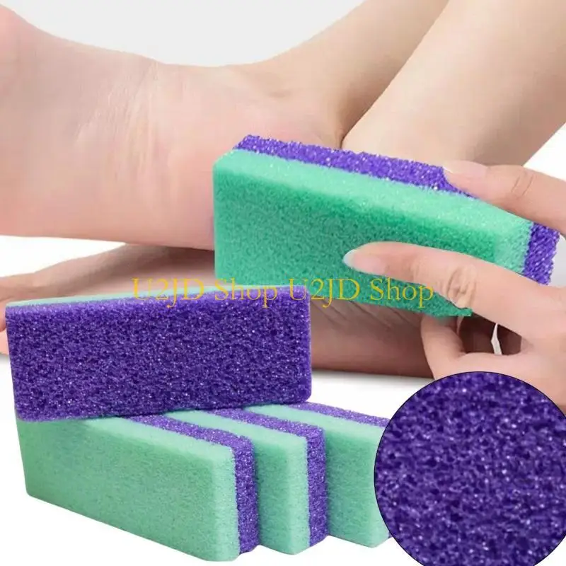U2JD 4 PCS/SET FEET FOR FEET SCRUBBER DEAD DEAD FOOT PUMICE STONE FOOT SCRUBBER CALLUS REMOVERペディキュアツール