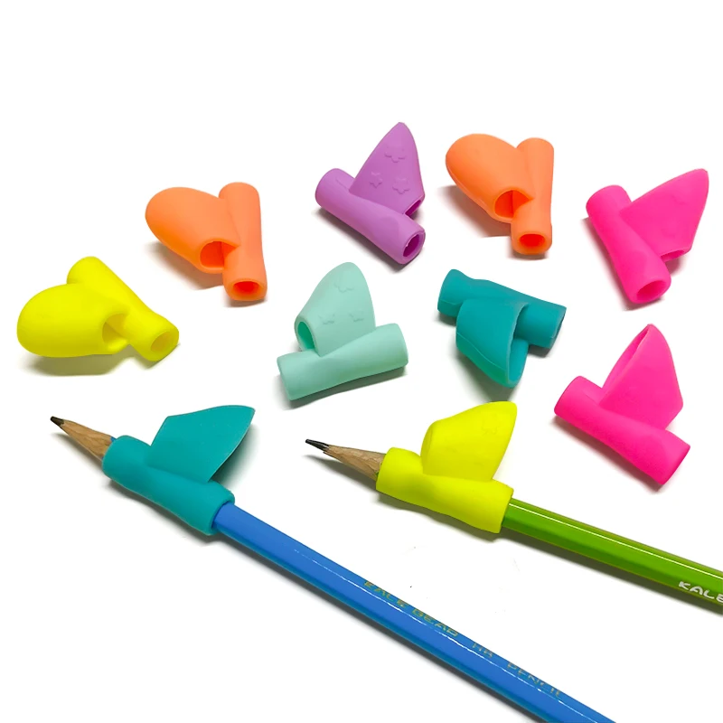 6pcs Writing Corrector Pencil Grip for Learning Holding Device Correcting Pen Holder for Writing Posture Correction - view 5