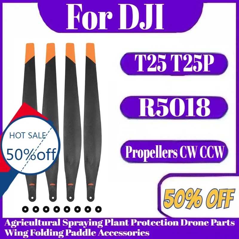 

R5018 Propellers CW CCW for DJI T25 T25P Agricultural Spraying Plant Protection Drone Parts Wing Folding Paddle Accessories
