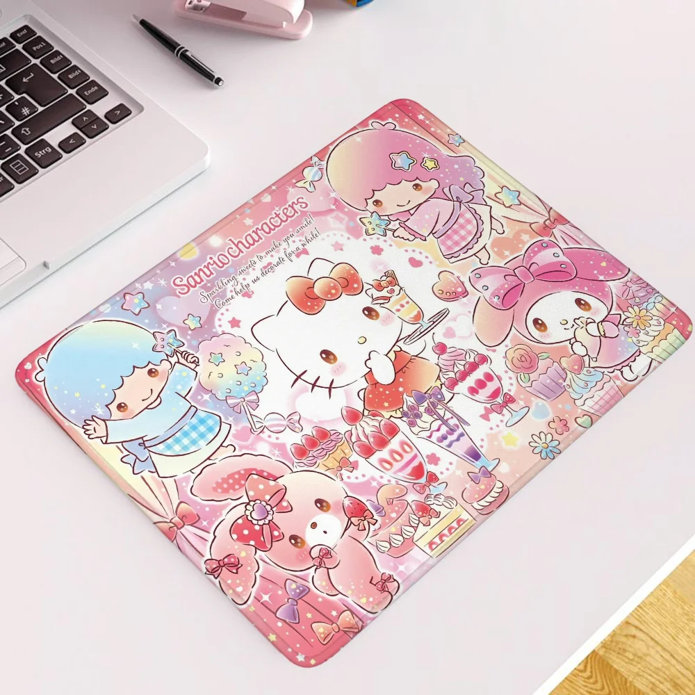 ПК Аксессуары для геймеров маленький коврик для клавиатуры Hello Kitty резиновый коврик для игрового ноутбука под заказ игровой коврик для мыши от компании игровые коврики