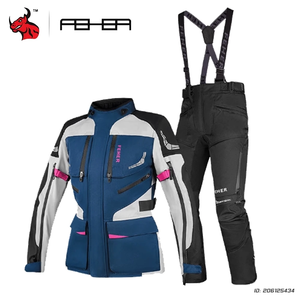 

Motocross Jacket Men Women Motorcycle Jacket Wear Resistant Knight Motor Suit Racing CE Protector Waterproof Protective Gear