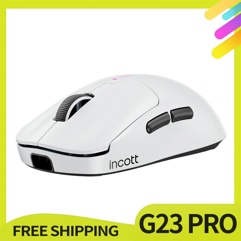 

Incott G23 Pro Wireless Mouse Dual Mode 8k Hot Swap Fast Charge Paw3950 Sensor Gaming Mouse Ergonomics Pc Gamer Accessories Gift