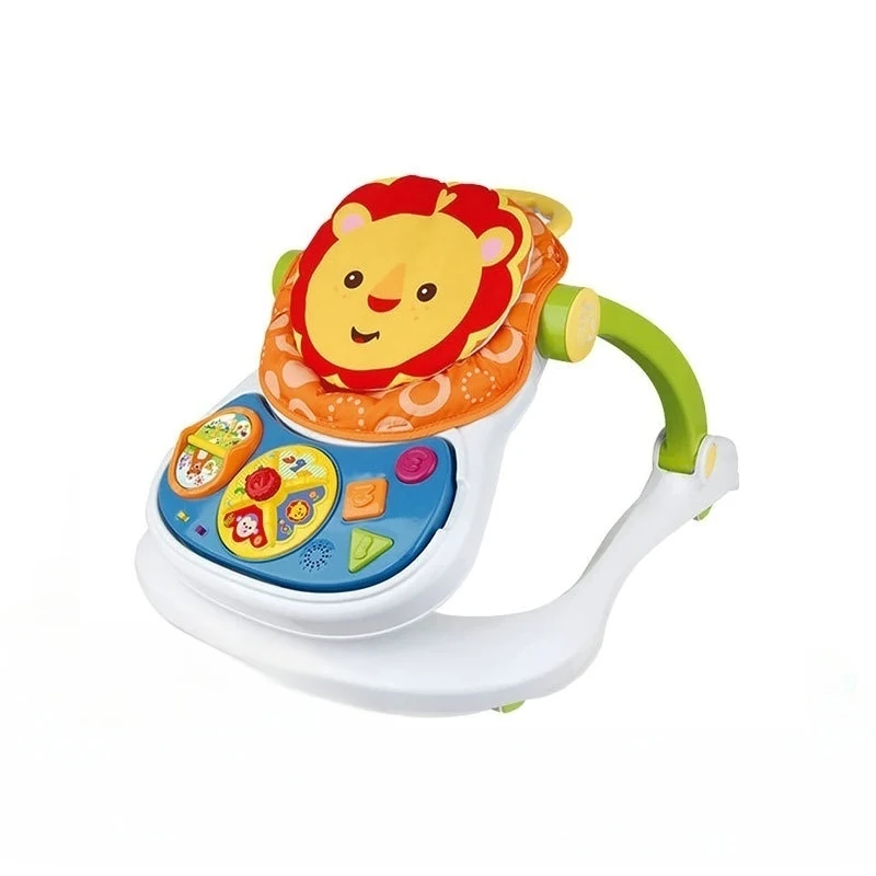 Baby walker Multi-function 4-in-1 trolley Glide baby anti-rollover whit music