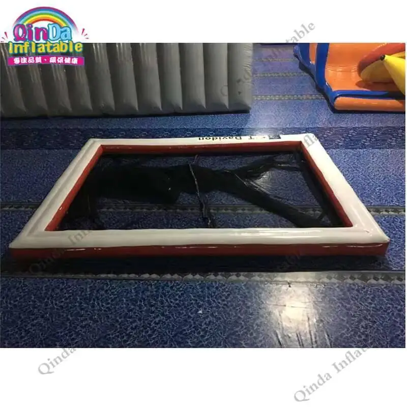 High Quality Inflatable Water Boat Pool With Net,0.9mm Pvc Inflatable Yacht Pool For Jellyfish Protection
