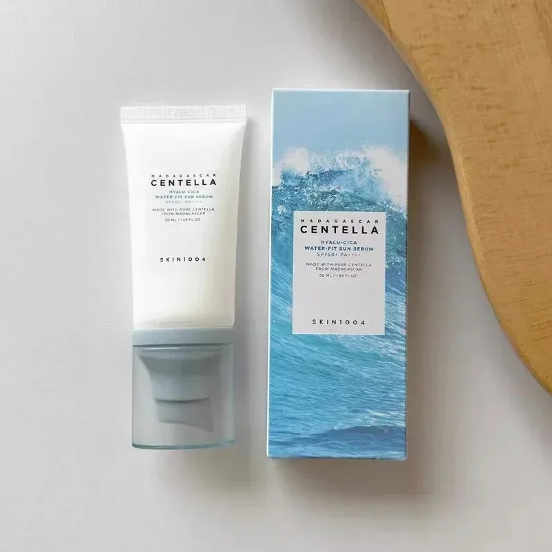 

50ml SPF50+ Hyaluronic Acid & Centella Facial Sunscreen for Sensitive Dehydrated Skin Moisturizing Cream Protection & Hydration