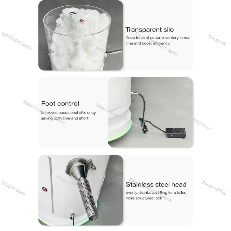 Small portable plush toy filling machine, plush toy filling machine for children's party activities