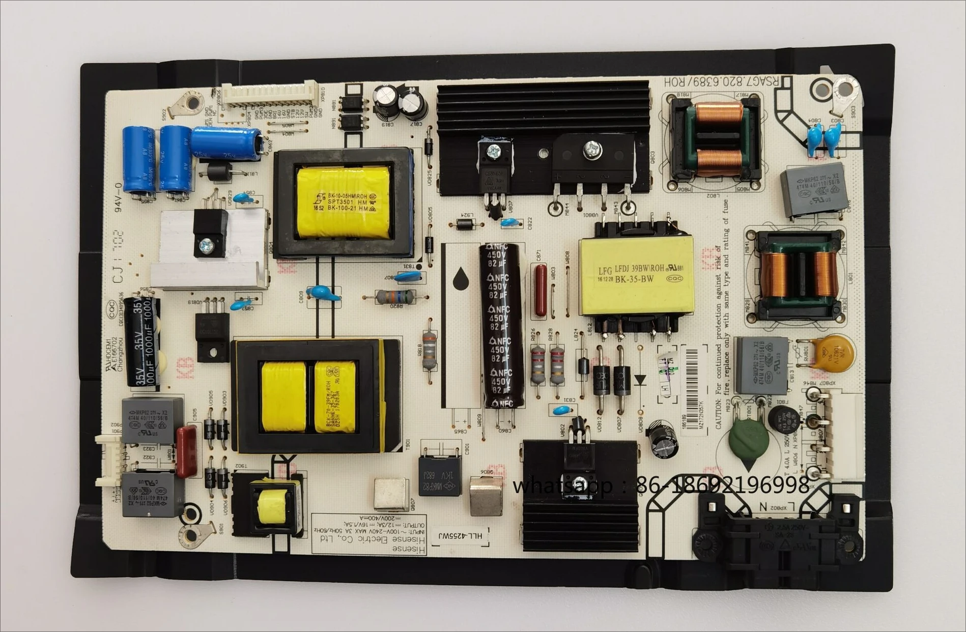 

LED49/50/43/48 K300U/EC520UA/EC290N Плата питания RSAG7.820.6389